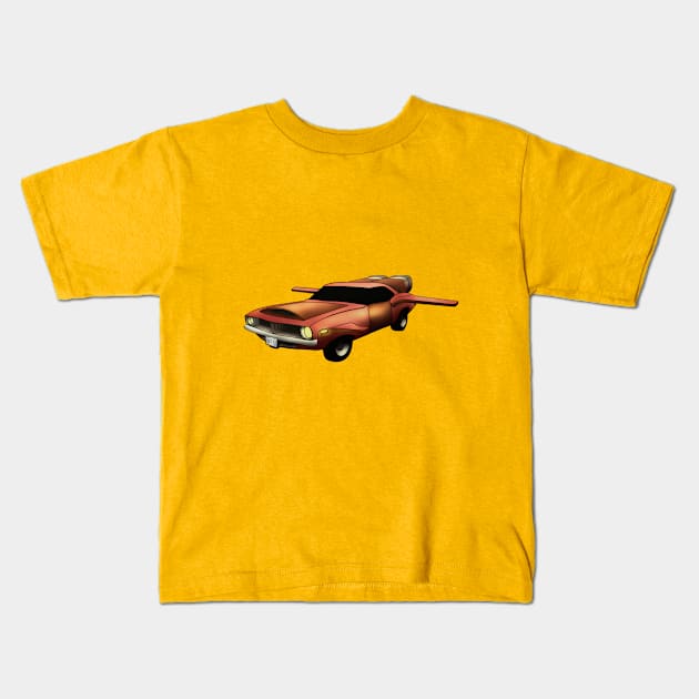 Low Rider Kids T-Shirt by doublebeta